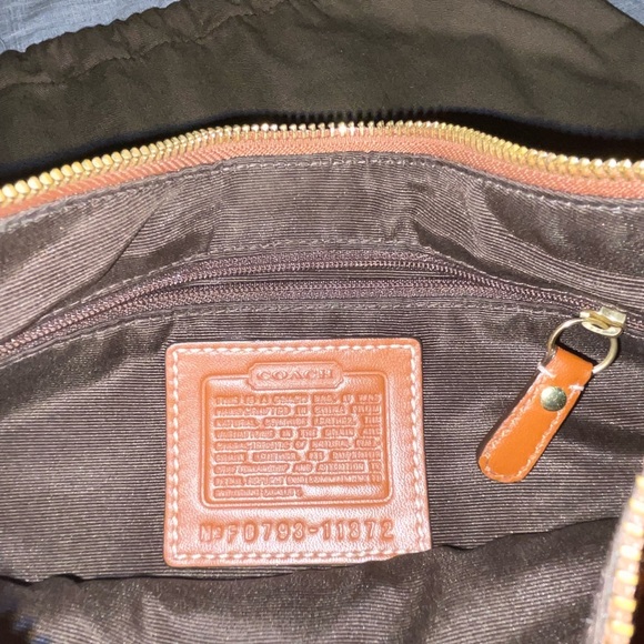 Vintage Coach leather shoulder bag - Picture 6 of 6